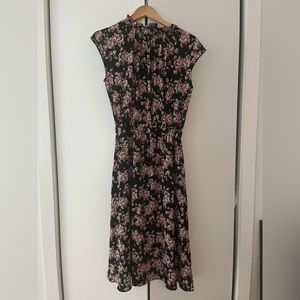 Banana Republic chiffon midi dress